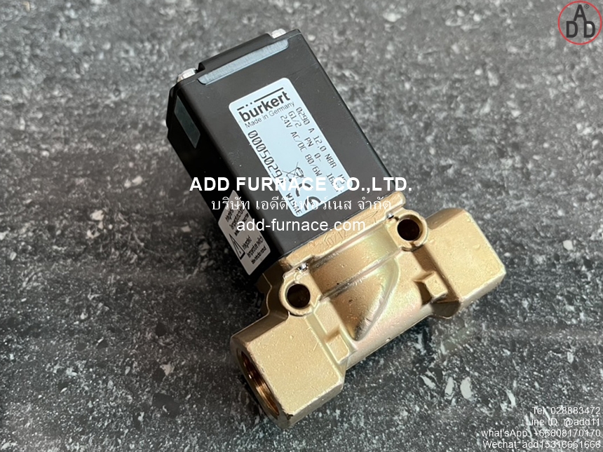 Burkert 0290 A 12,0 NBR MS (24V) (14)
